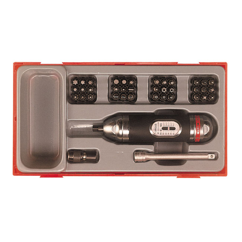 TENG TOOLS, SCREWDRIVER TORQUE WRENCH KIT 39-PIECE KIT. SCREWDRIVER WI 521071