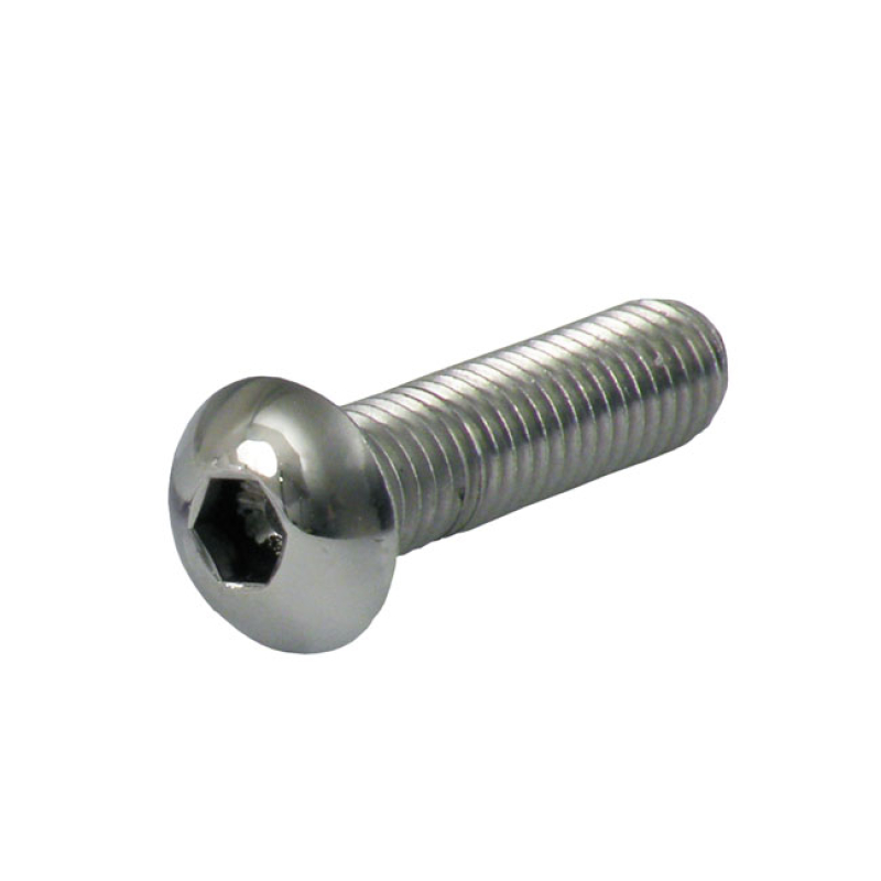 M8 X 30MM BUTTONHEAD BOLT, POLISHED SS 523631