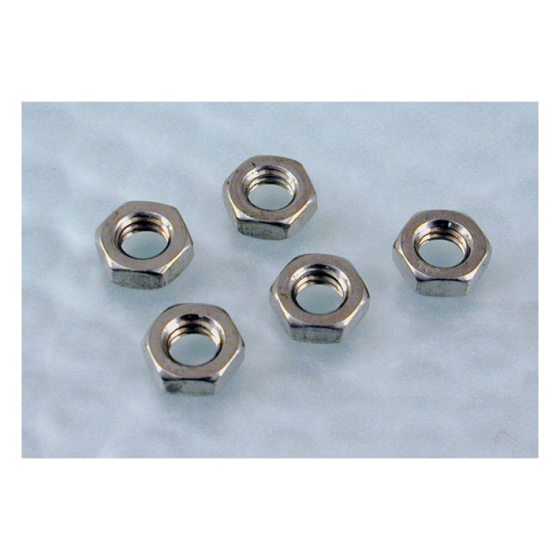 M8 X 1.25 JAM NUT CHROME 524682