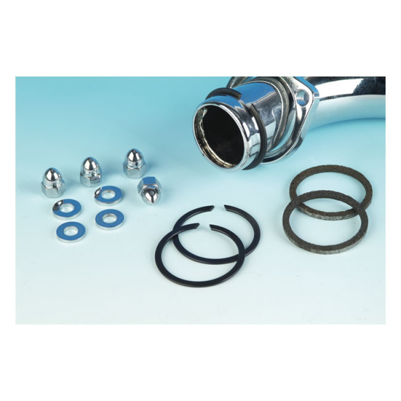 JAMES, EXHAUST GASKET & MOUNT KIT. PRESSED WIRE GASKETS INCL. 84-90/10 526309