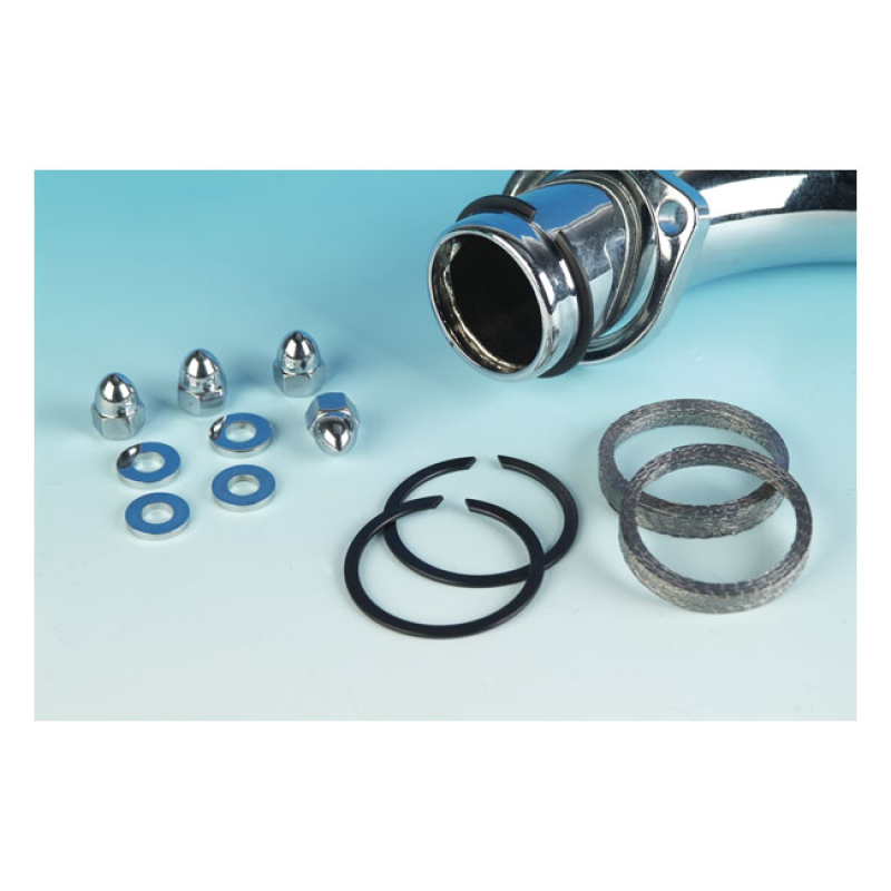 JAMES, EXHAUST GASKET & MOUNT KIT. WIRE/GRAPHITE GASKETS INCL. 84-90/1 526310
