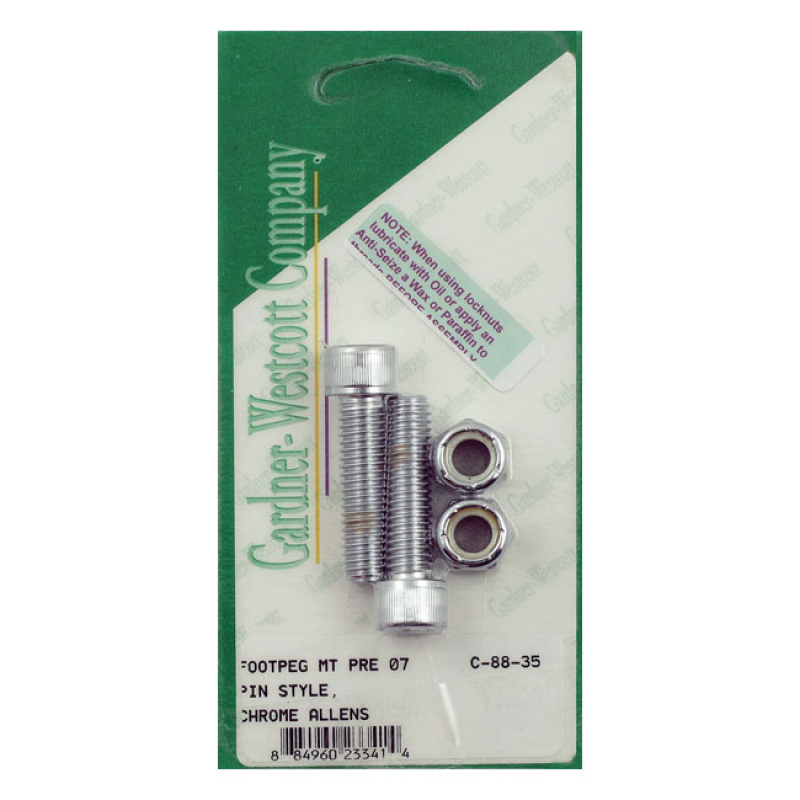 GW, ALLEN BOLT FOOTPEG KIT 527200