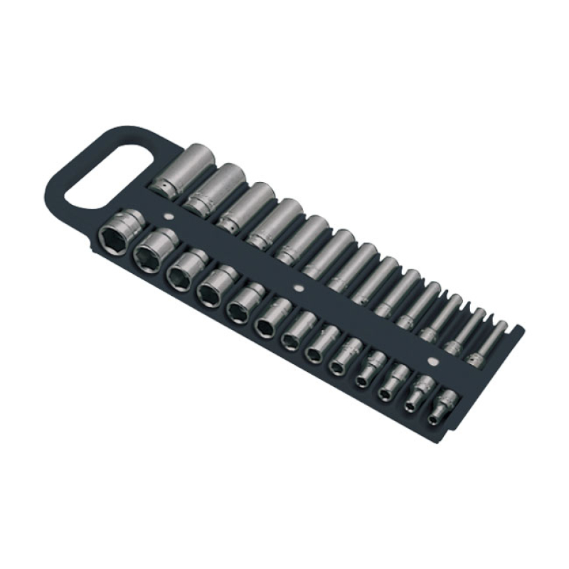 LISLE, 1/4" MAGNETIC SOCKET HOLDER, BLACK BLACK. STRONG ABS PLASTIC. C 530819