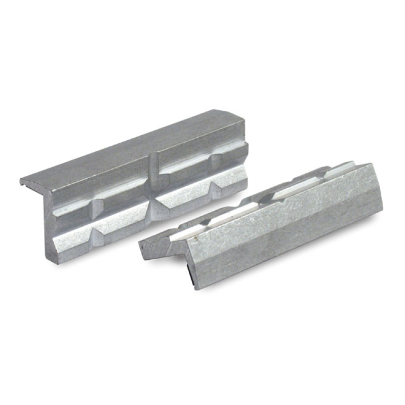 LISLE, ALUMINUM CLEATED VICE JAWS FEATURING ANGULAR CLEATS. WILL CLAMP 530829
