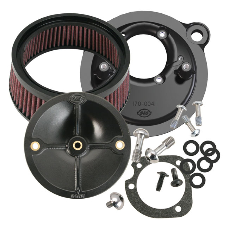 S&S SUPER STOCK STEALTH AIR CLEANER KIT 531995
