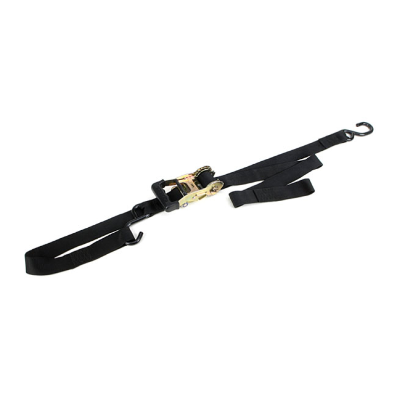 ANCRA, BIG BIKE GRR RATCHET TIE-DOWNS BLACK. 66" (167CM). INTEGRA SOFT 532509
