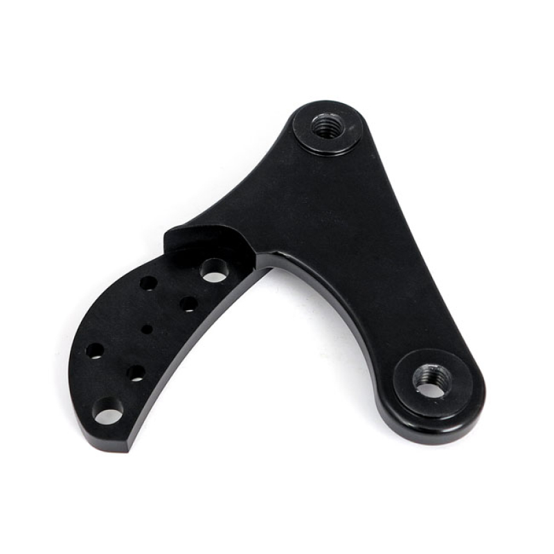 K-TECH 2-PISTON CALIPER MOUNTING BRACKET RIGHT. BLACK FRONT RIGHT MOUN 532562