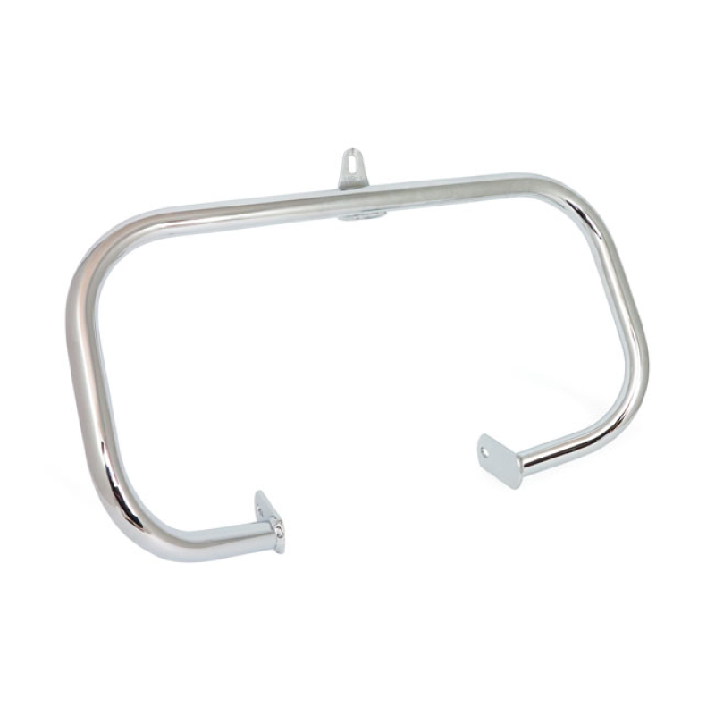 FRONT ENGINE GUARD CHROME. STEEL CRASH BAR MANUFACTURED FROM STOCK 1 1 535015