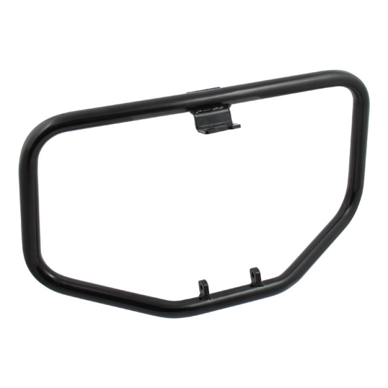 FRONT ENGINE GUARD, BLACK GLOSS BLACK. STEEL CRASH BAR MANUFACTURED FR 535023