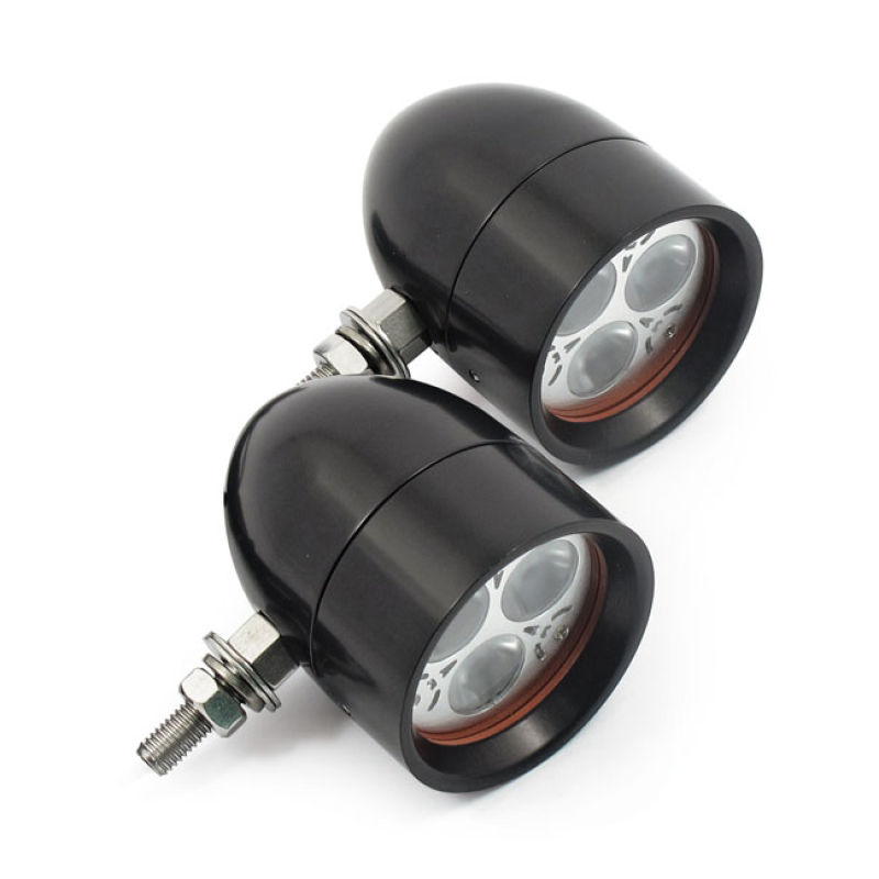 CUSTOM DYNAMICS COOL MAGIC BILLET BULLET DRIVING LIGHTS 536422