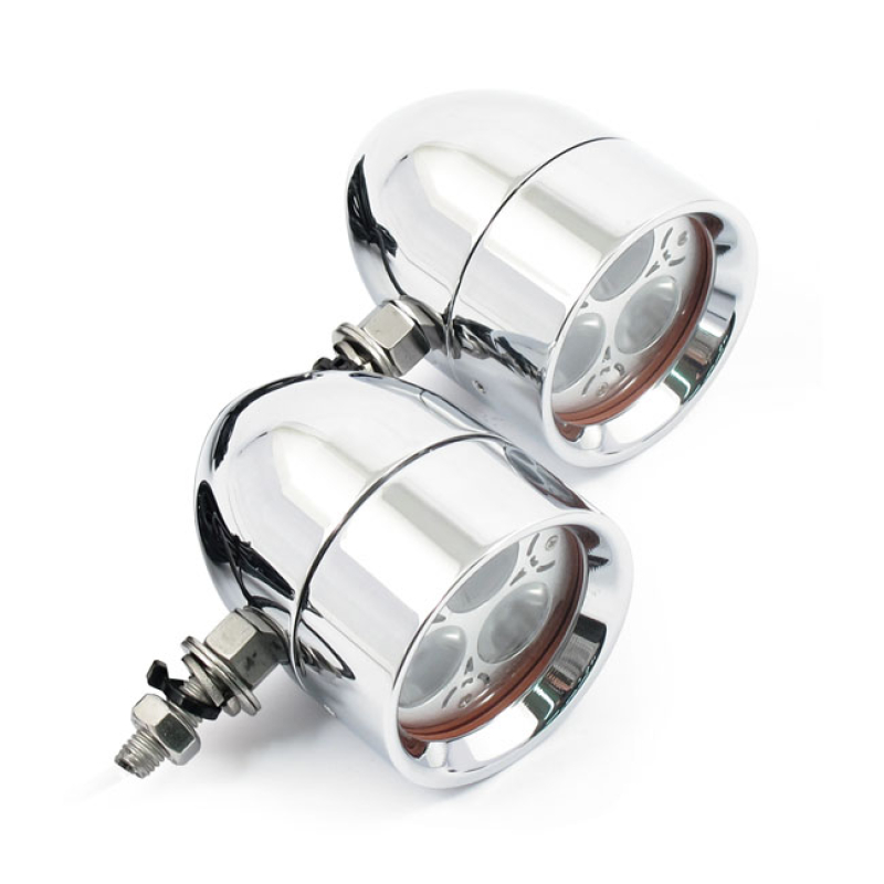 CUSTOM DYNAMICS COOL MAGIC BILLET BULLET DRIVING LIGHTS 536423