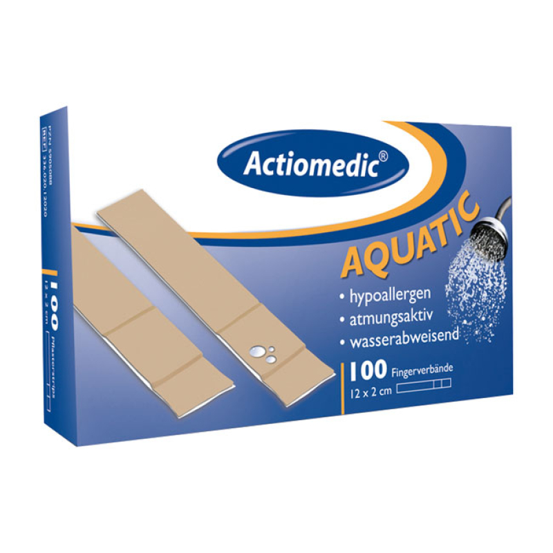 GM ACTIOMEDIC AQUATIC FINGER DRESSING FINGER PLASTER. WATERPROOF PE FO 536514