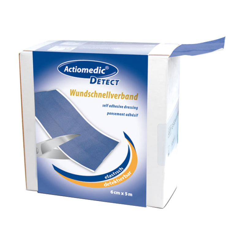 GM ACTIOMEDIC DETECT ADHESIVE DRESSING DETECT PLASTER, BLUE. USED IN F 536526