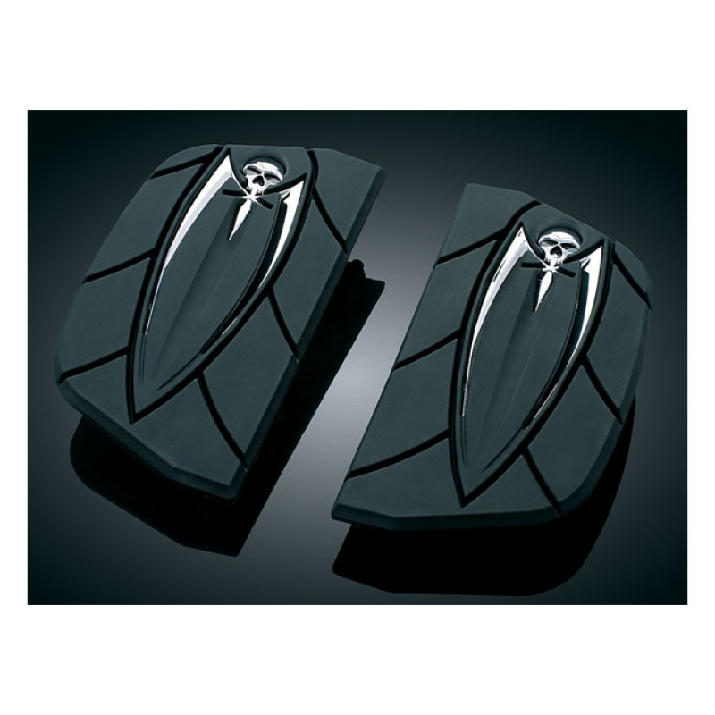 KURYAKYN, ZOMBIE PASSENGER FLOORBOARD COVERS COVERS TO FIT STOCK TRADI 541164