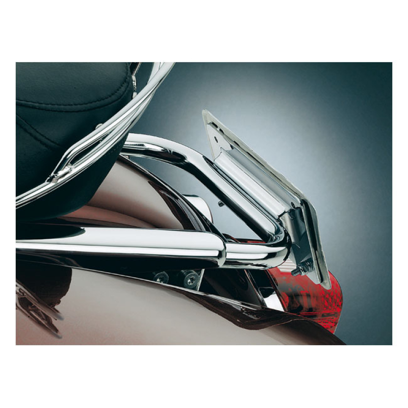 KURYAKYN, ROAD KING LAYDOWN LICENSE PLATE BRACKET CHROME. THIS LICENSE 541242