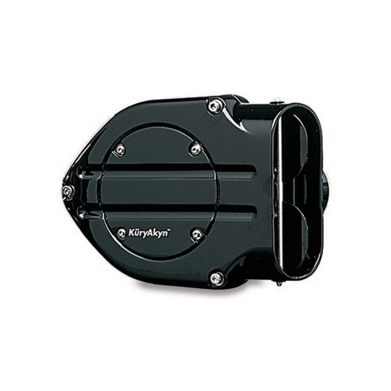 KURYAKYN, HYPERCHARGER AIR CLEANER. BLACK / BLOOD GROOVE 541386