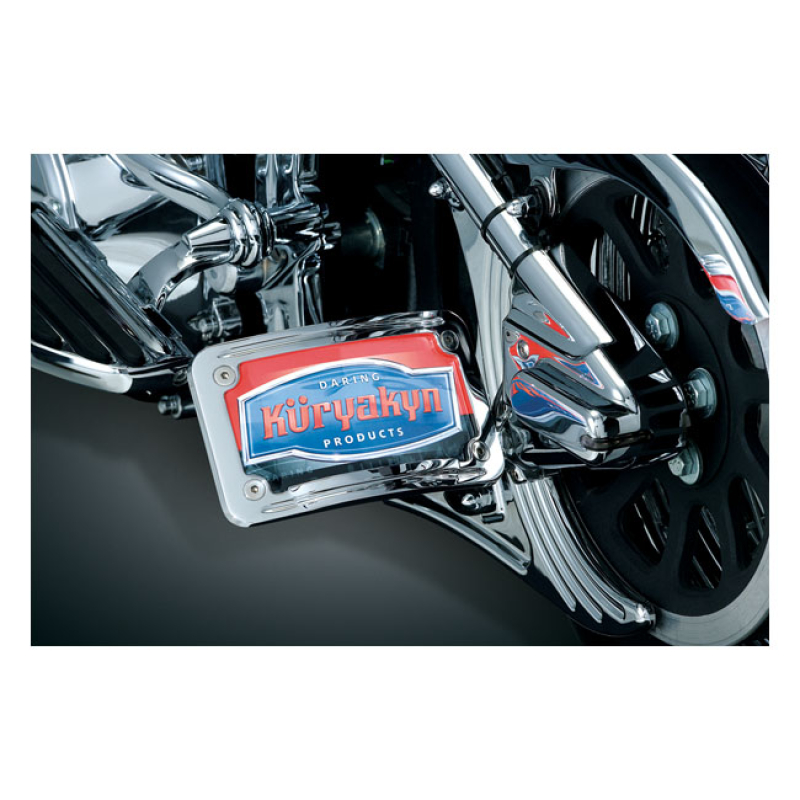 KURYAKYN CURVED LICENSE PLATE HOLDER, HORIZONTAL 541757