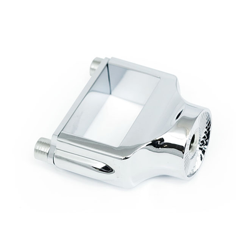 KURYAKYN, MOUNT CLAMP CHROME. MOUNTING CLAMP FOR KURYAKYN''S CURVED AN 541766