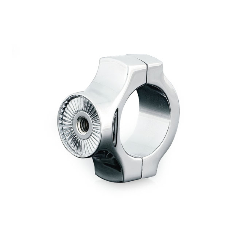 KURYAKYN, LICENSE PLATE HOLDER MOUNT CLAMP. CHROME SWINGARM MOUNTS FRO 541767