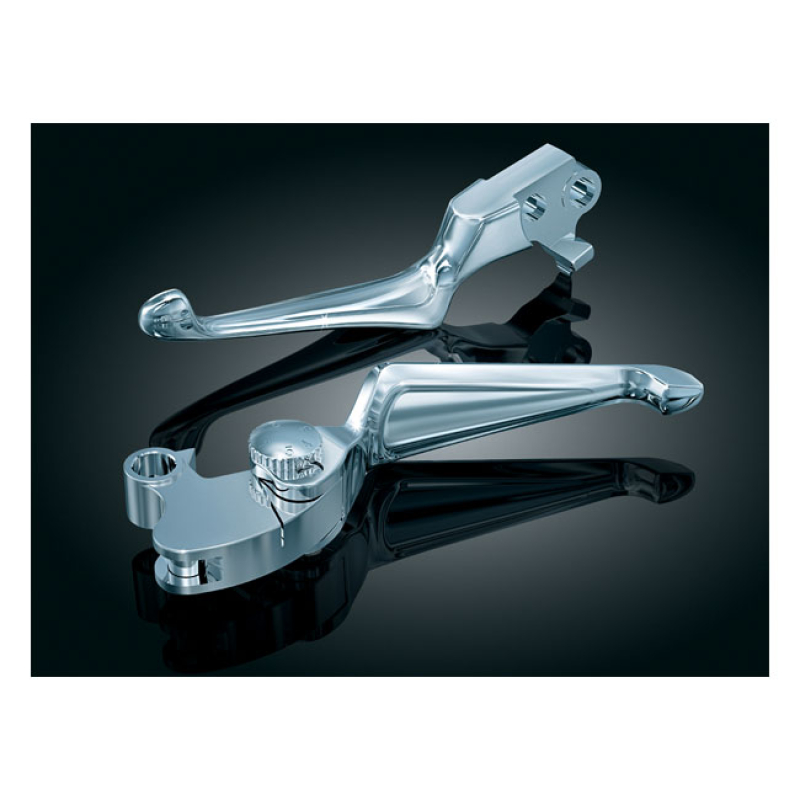 KURYAKYN, BOSS BLADES CHROME, WITH ADJUSTABLE CLUTCH & NON-ADJUSTABLE 541856
