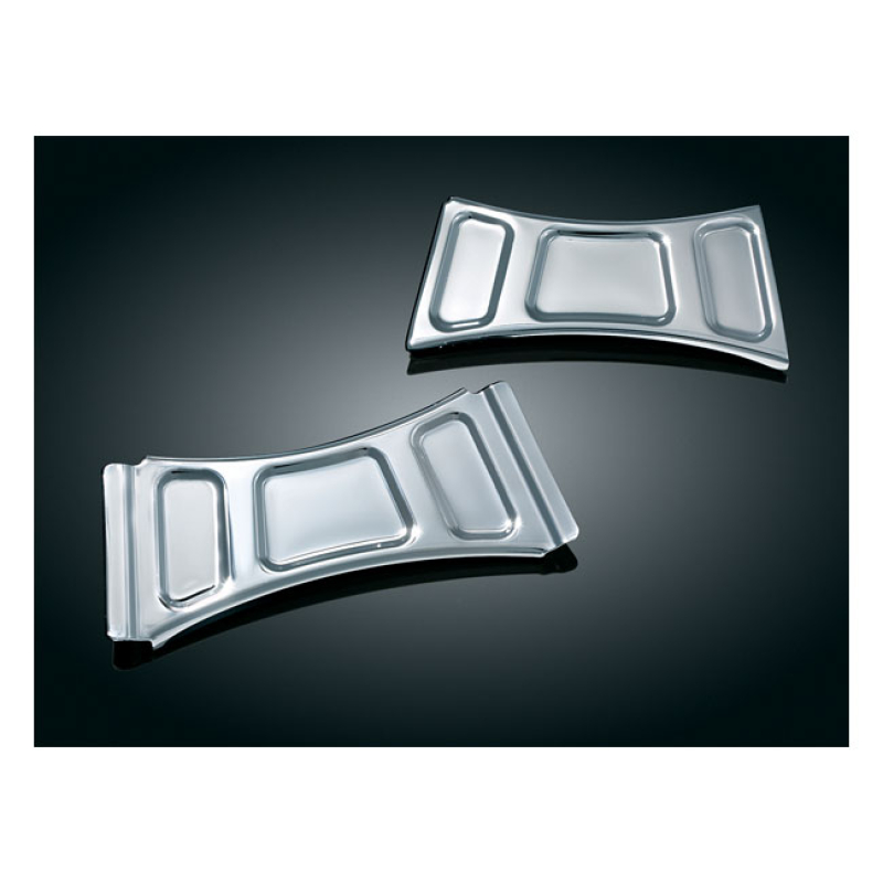 KURYAKYN, DOWNTUBE CROSSBRACE COVER STAMPED CHROME PLATED STEEL. COVER 541868