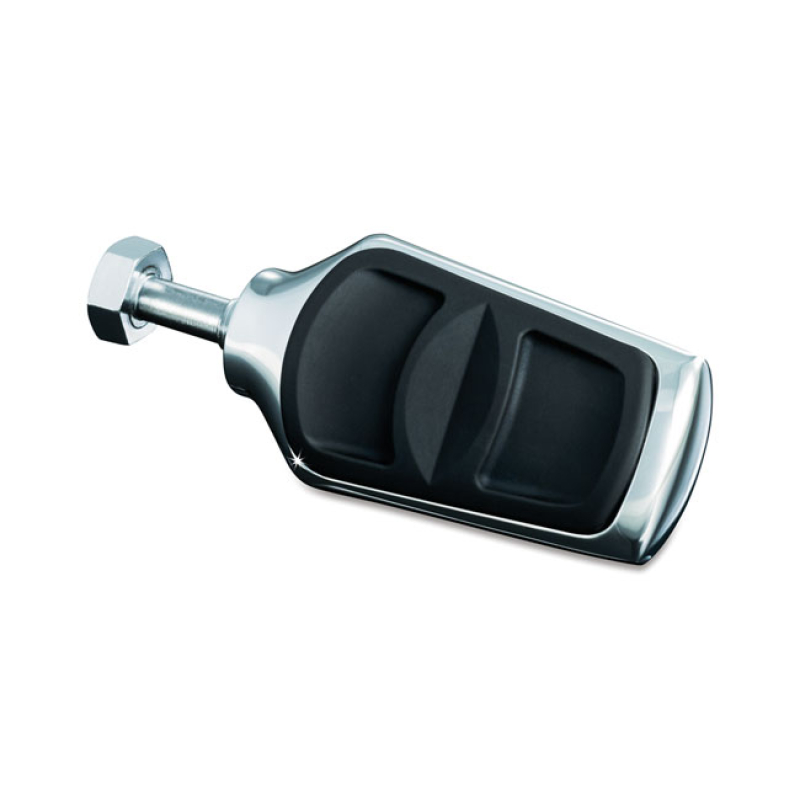 KURYAKYN, KINETIC SHIFT PEG. CHROME CHROME PLATED WITH BLACK RUBBER IN 542534