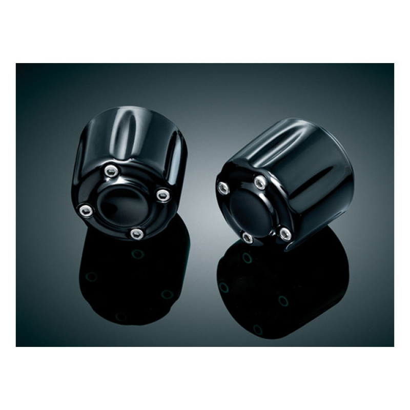 KURYAKYN, GRIP END WEIGHTS. BLACK ADDS WEIGHT TO THE HANDLEBAR GRIP TO 542776