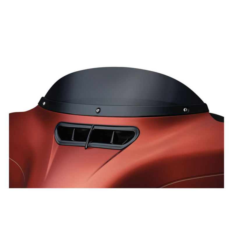 KURYAKYN, SMOOTH WINDSHIELD TRIM. GLOSS BLACK THE FINISHING TOUCH FOR 542839