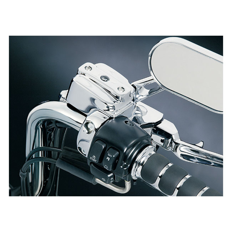 KURYAKYN, BRAKE & CLUTCH DRESS-UP KIT CHROME, DUAL DISC 544317