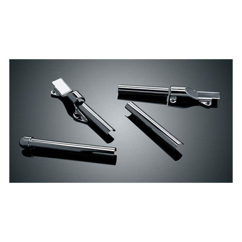 KURYAKYN, SWINGARM COVER SET. CHROME THIS SET COVERS THE SWINGARM TUBE 544391