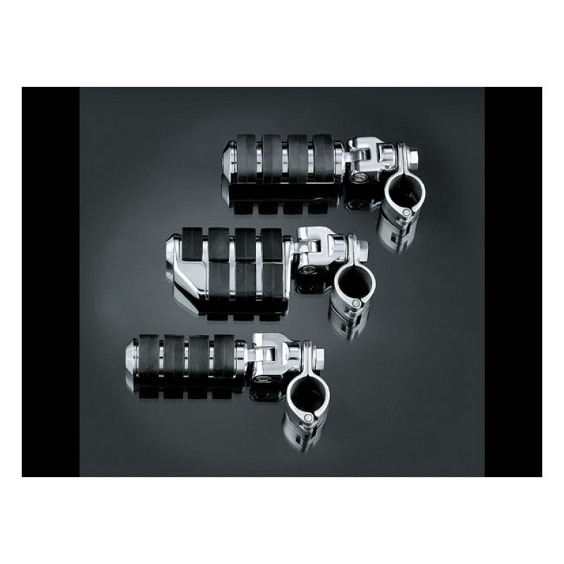 KURYAKYN DUALLY ISO-PEGS WITH MOUNTS & CLAMP, CHROME 544481