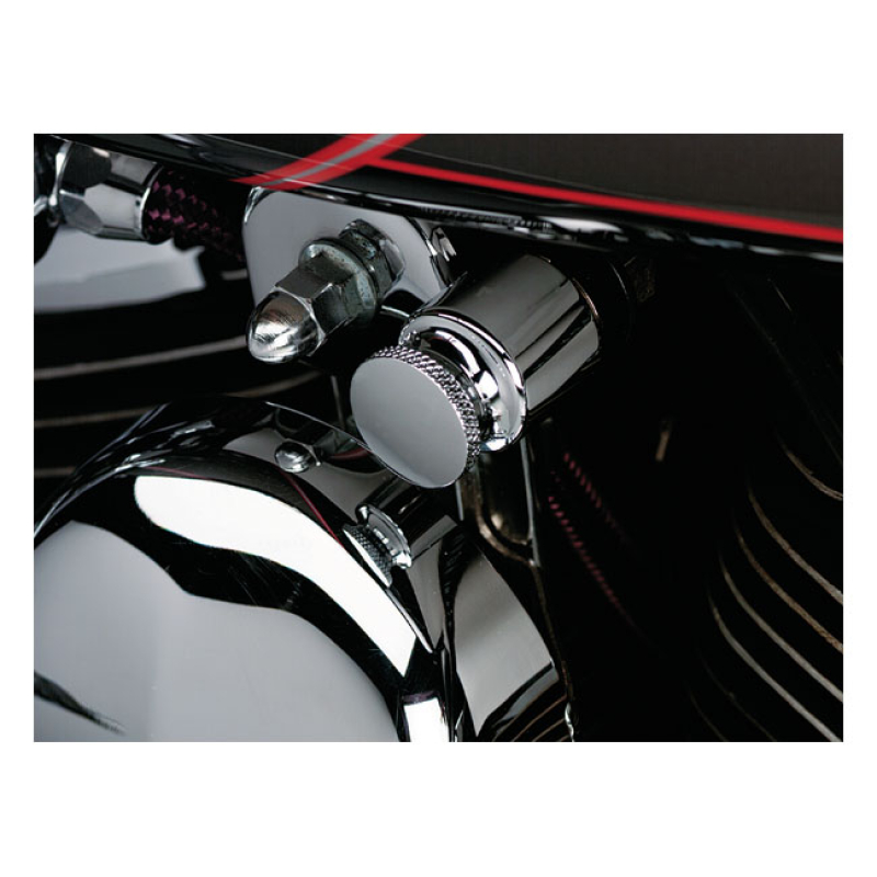 KURYAKYN, MARQUIS CHOKE KNOB CHROME THE MARQUIS CHOKE KNOB COVER INSTA 544578