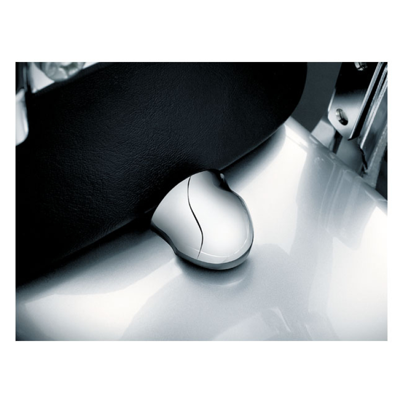 KURYAKYN, QUICK RELEASE SEAT LATCH CHROME. A NEW SPRING LOADED SEAT RE 544645