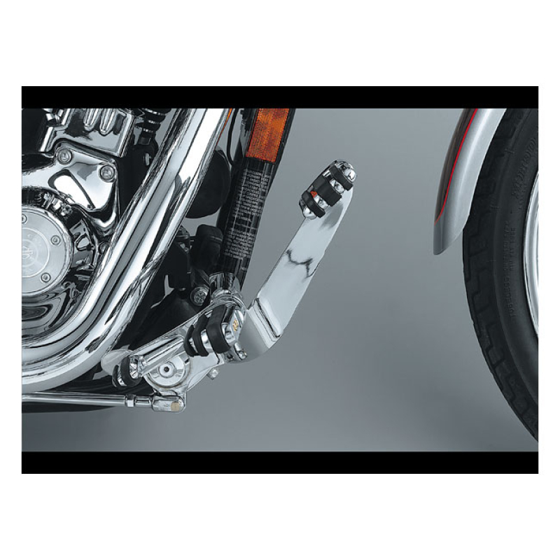 KURYAKYN, DYNA FORWARD CONTROL KIT. STANDARD. CHROME STANDARD LENGTH. 544726
