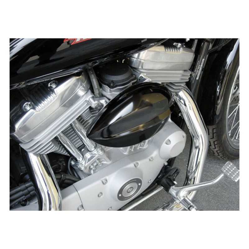 REBUFFINI, METEOR AIR CLEANER COVER. BLACK 546119