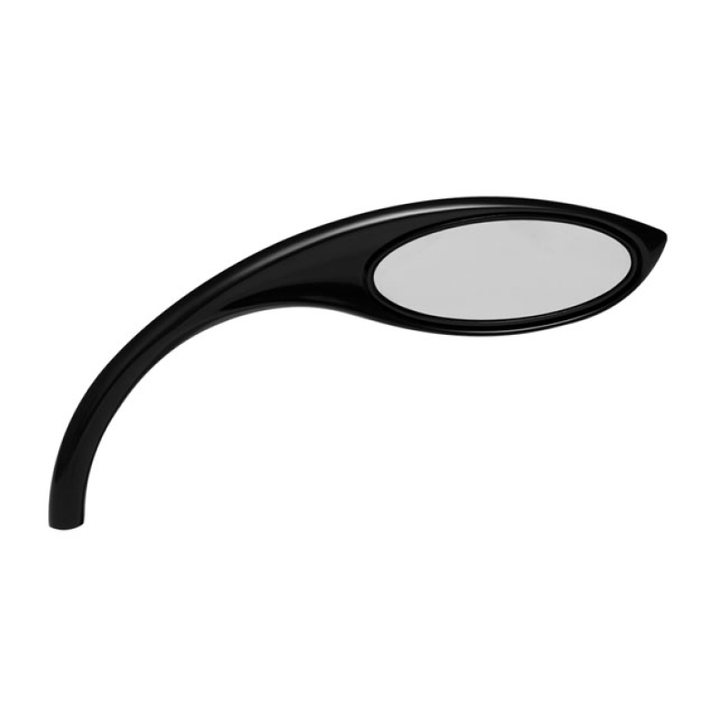 REBUFFINI, PEGASUS MIRROR RIGHT SIDE. BLACK ANODIZED 546409