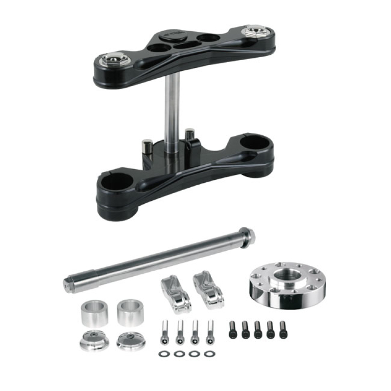 T-KAPPALEET REBUFFINI ''ROCK'' TRIPLE TREE SET BLACK 49MM ROCKER YM 546839