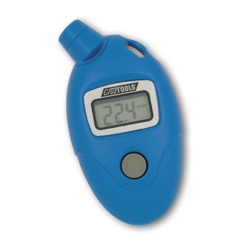 CRUZTOOLS TIREPRO DIGITAL TIRE PRESSURE GAUGE WITH SELECTABLE PSI, BAR 550117