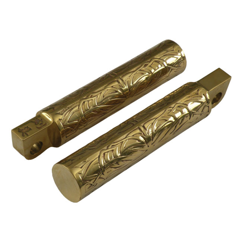 WEALL, BRASS FOOTPEGS. MAKATO 551045