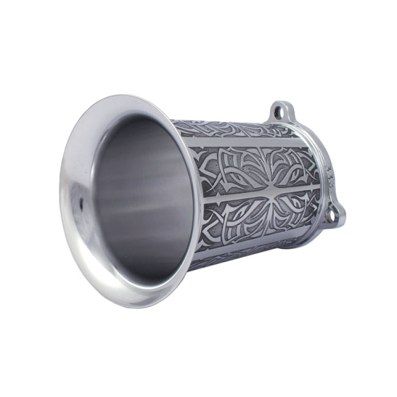 WEALL, VELOCITY STACK. MAKATO, 4" LONG POLISHED FINISH. MACHINED FROM 551063