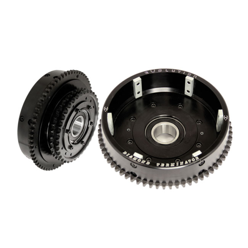 CLUTCH BASKET WITH SCREW ON RING GEAR 552019