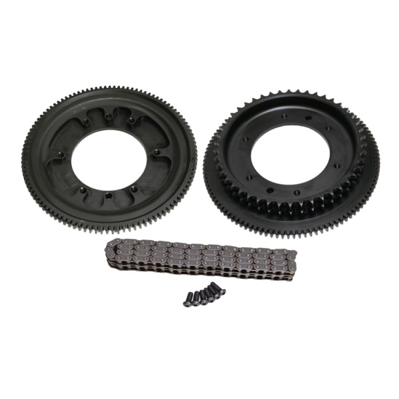 EVOLUTION INDUSTRIES, SPROCKET & RING GEAR SET 49 TOOTH INCREASES RPM 552030