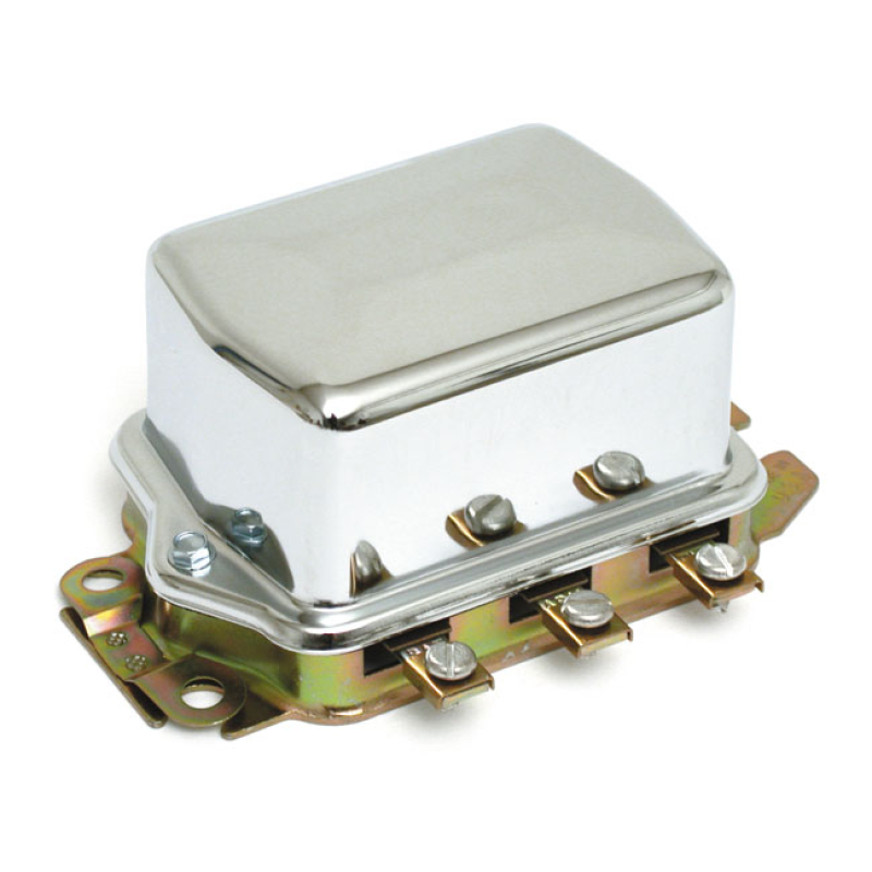 ACCEL MECH. REGULATOR 12V, CHROME 555654