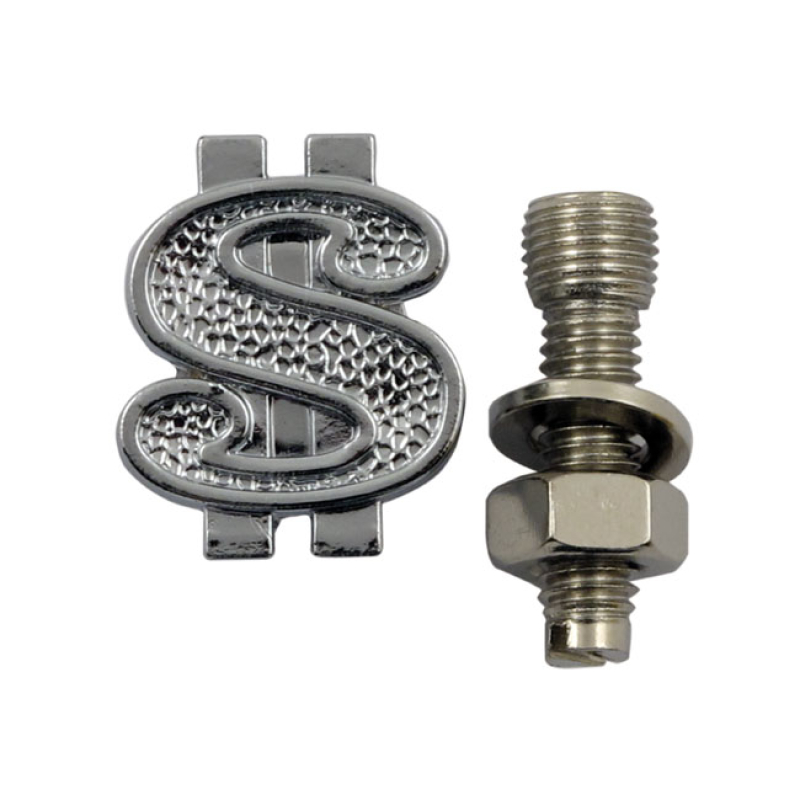 TRIK TOPZ LICENSE PLATE MOUNTS DOLLAR SILVER LICENSE PLATE MOUNTS FOR 555951