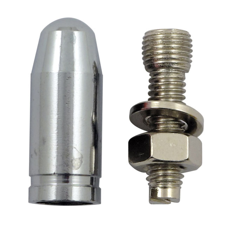 TRIK TOPZ LICENSE PLATE MOUNTS BULLET CHROME LICENSE PLATE MOUNTS FOR 555974