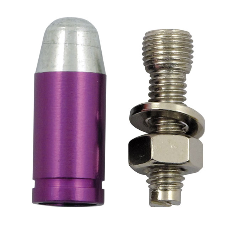 TRIK TOPZ LICENSE PLATE MOUNTS BULLET PURPLE LICENSE PLATE MOUNTS FOR 555977