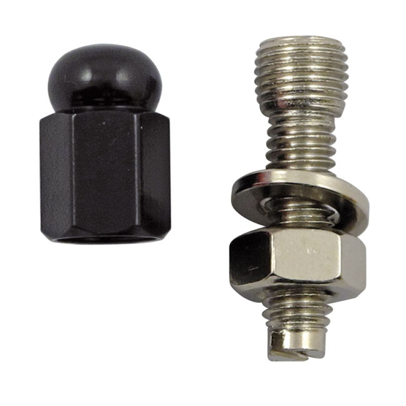 TRIK TOPZ LICENSE PLATE MOUNTS ALLOY TWOTONE HEX DOMED LICENSE PLATE M 556006