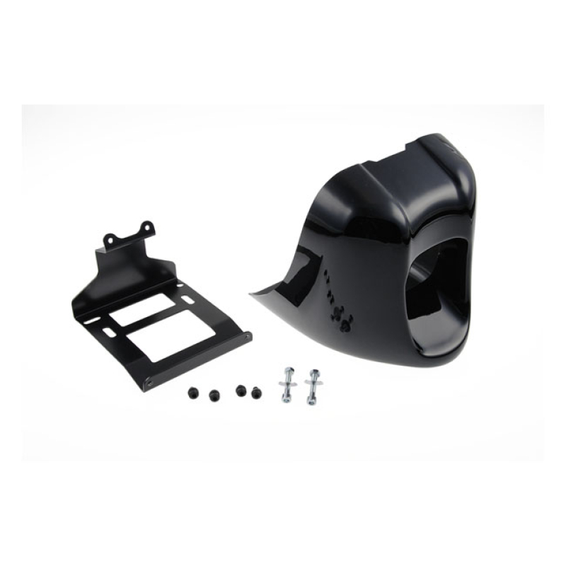 CULT-WERK, BUG SPOILER 'RACING'. GLOSS BLACK UNPAINTED GLOSS BLACK FIN 558630