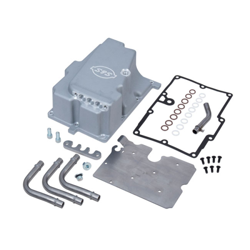 S&S, OIL LINE INSTALLATION KIT. BLACK 558666