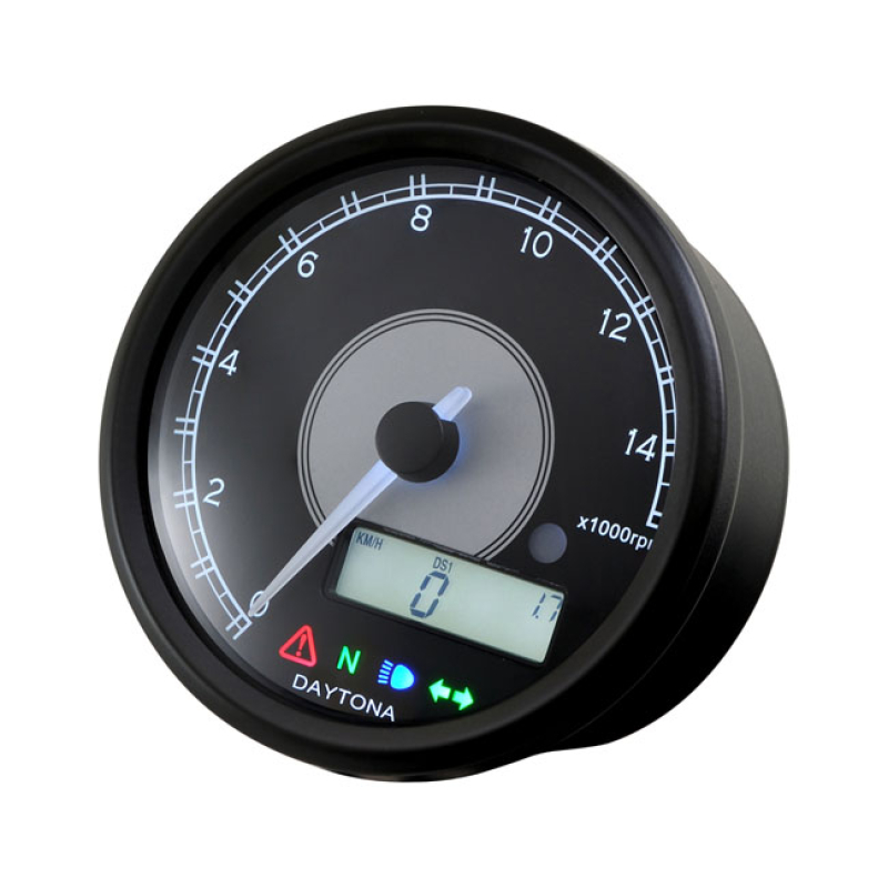 DAYTONA, VELONA 80MM TACHOMETER 14,000RPM TACHOMETER WITH SPEEDOMETER 559320